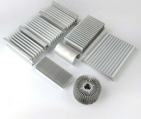 Pulver beschichtete flexible Runde Heater Radiator Aluminum Profiles