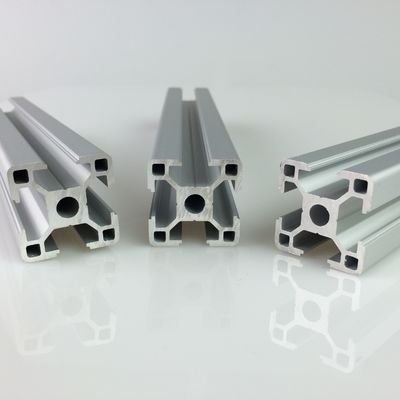 Schlitz-Aluminiumlegierungs-Profil der Kühlkörper-6000 der Reihen-8mm für das Kampieren
