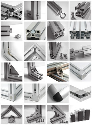 Aluminiumstadiums-Binder des modularer Schlitz-Gestaltungssystem-6063-T5 T6