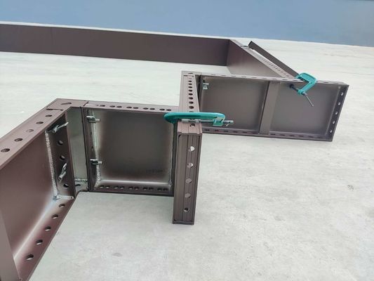 2MM wasserdichte Aluminiumverschalungs-Profile für Betonmauer