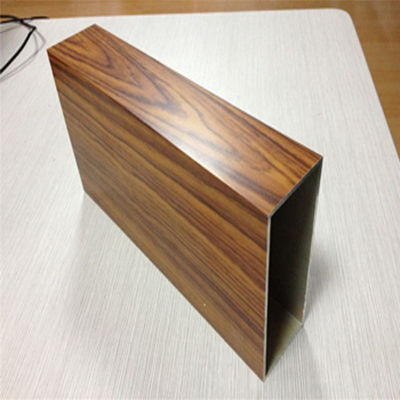 Holz überträgt 4mm Iso-Norm Aluminiumverdrängungs-Profile