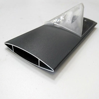 6M Tent Tube Anodized silberne schwarze Aluminiumverdrängungs-Profile