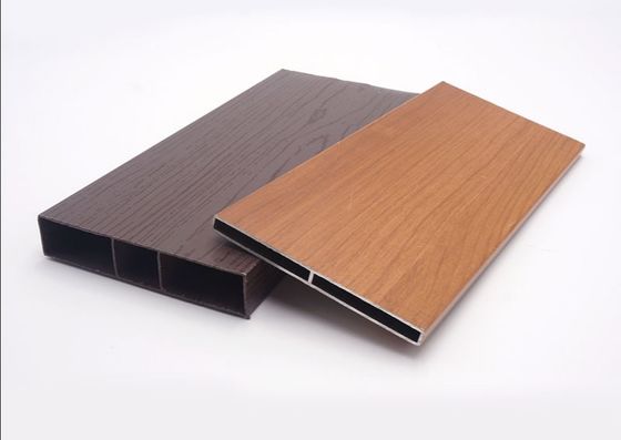 Hölzerne Möbel-Aluminiumprofile der Korn-Farbe6m Desk Square Tube