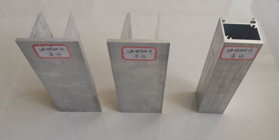Verdrängtes 6063 Zwischenwand-Aluminiumrahmen-Profil T5 0.08MM
